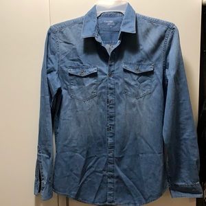 Men's Calvin Klein long sleeve denim